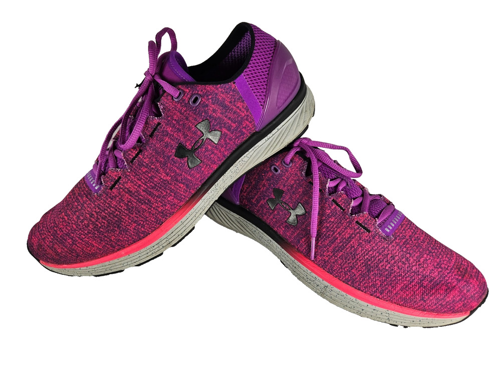Under Armour Charged Bandit 3 Running Shoes Women's Size 12 Pink Purple Two-Tone
